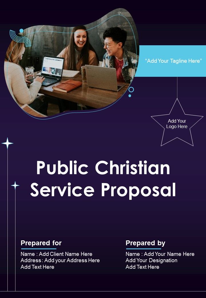 Public Christian Service Proposal Example Document Report Doc Pdf Ppt Slide01