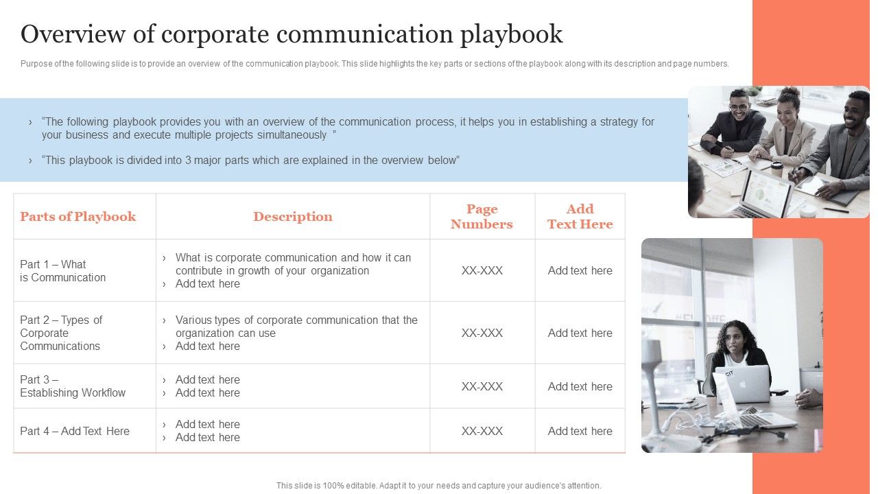 Public_Relation_Communication_Strategic_Overview_Of_Corporate_Communication_Playbook_Elements_PDF_Slide_1.jpg