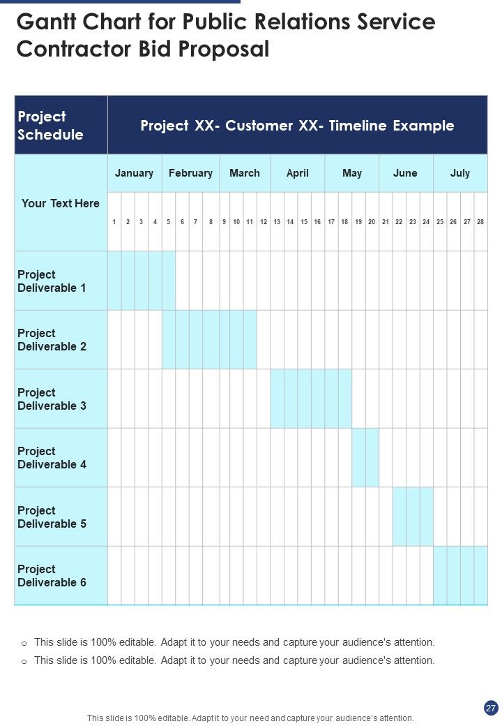 Public Relations Service Contractor Bid Proposal Example Document Report Doc Pdf Ppt