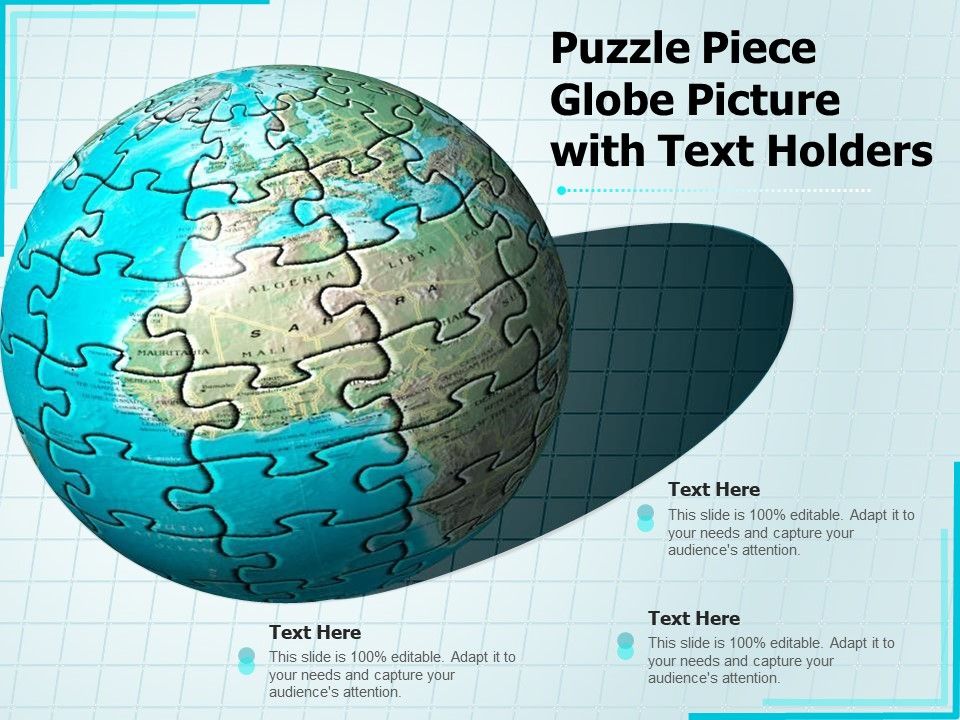 Puzzle_Piece_Globe_Picture_With_Text_Holders_Ppt_PowerPoint_Presentation_Slides_Influencers_PDF_Slide_1.jpg