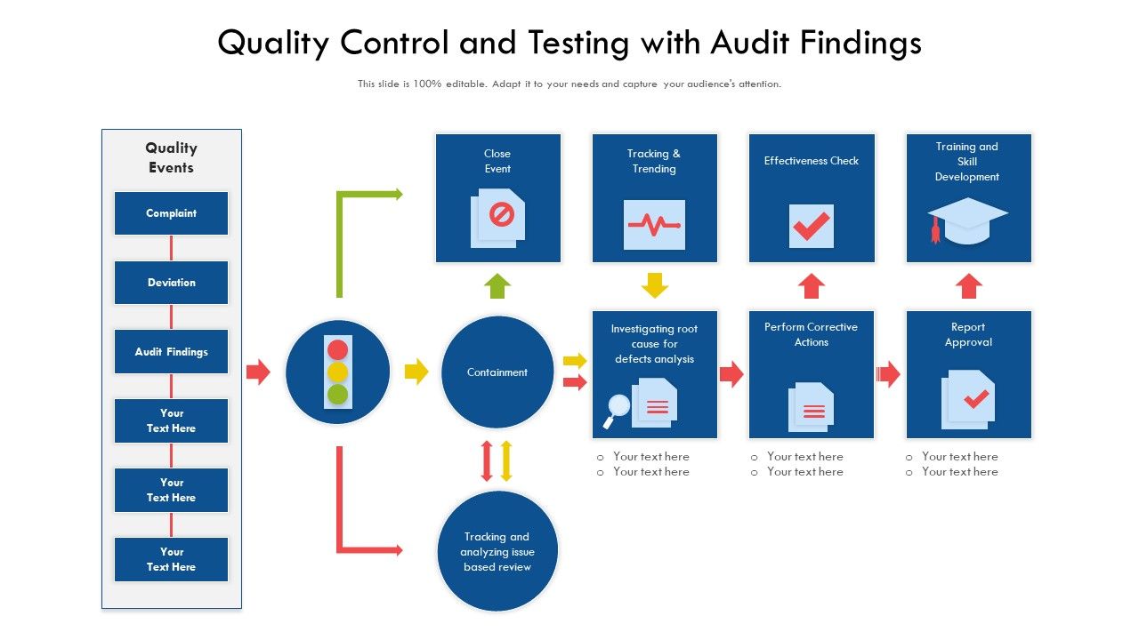 Quality_Control_And_Testing_With_Audit_Findings_Ppt_PowerPoint_Presentation_Gallery_Ideas_PDF_Slide_1.jpg