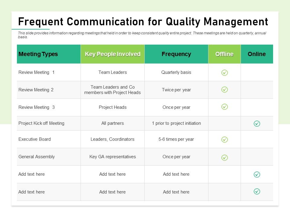 Quality_Management_Plan_QMP_Frequent_Communication_For_Quality_Management_Summary_PDF_Slide_1.jpg