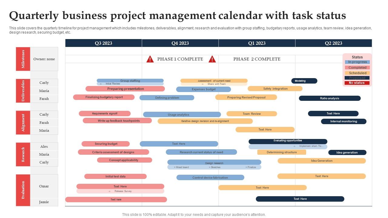 Quarterly_Business_Project_Management_Calendar_With_Task_Status_Ppt_Professional_Maker_PDF_Slide_1.jpg