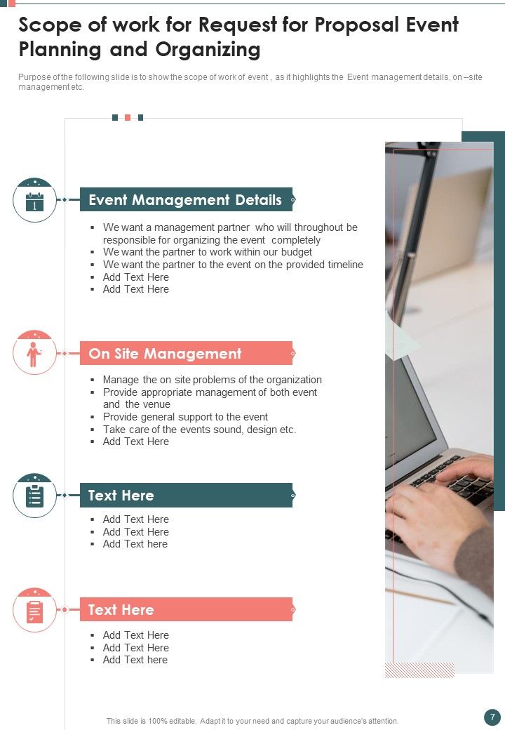 Request For Proposal Event Planning And Organizing Example Document Report Doc Pdf Ppt