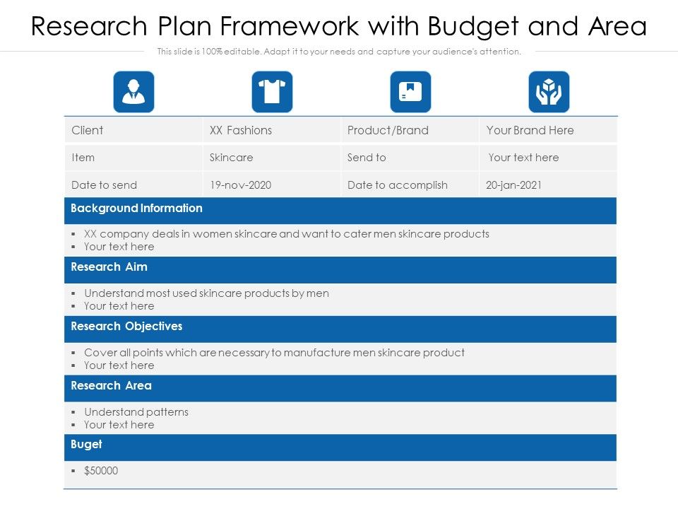 Research_Plan_Framework_With_Budget_And_Area_Ppt_PowerPoint_Presentation_Slides_Styles_PDF_Slide_1.jpg