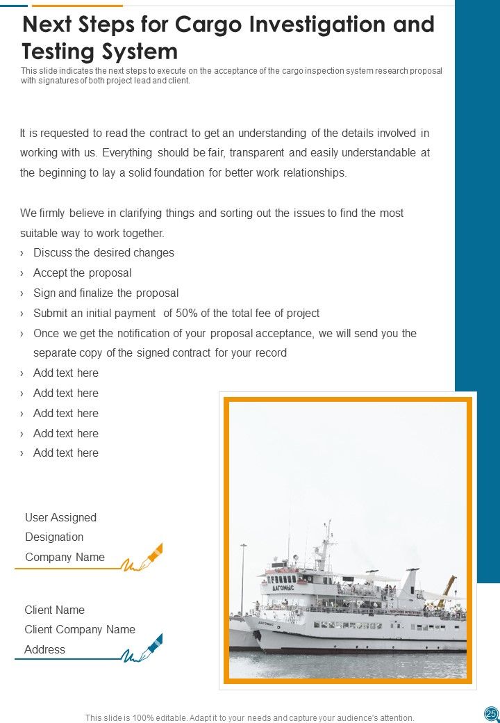 Research Proposal For Cargo Investigation And Testing System Example Document Report Doc Pdf Ppt