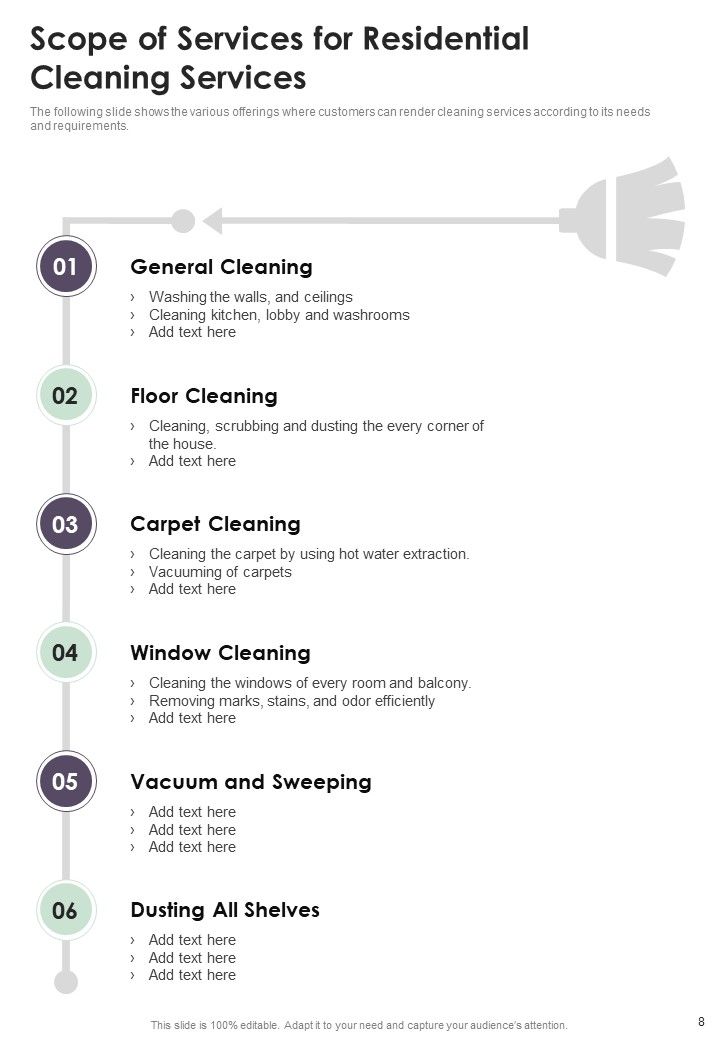 Residential House Cleaning Services Proposal Example Document Report Doc Pdf Ppt