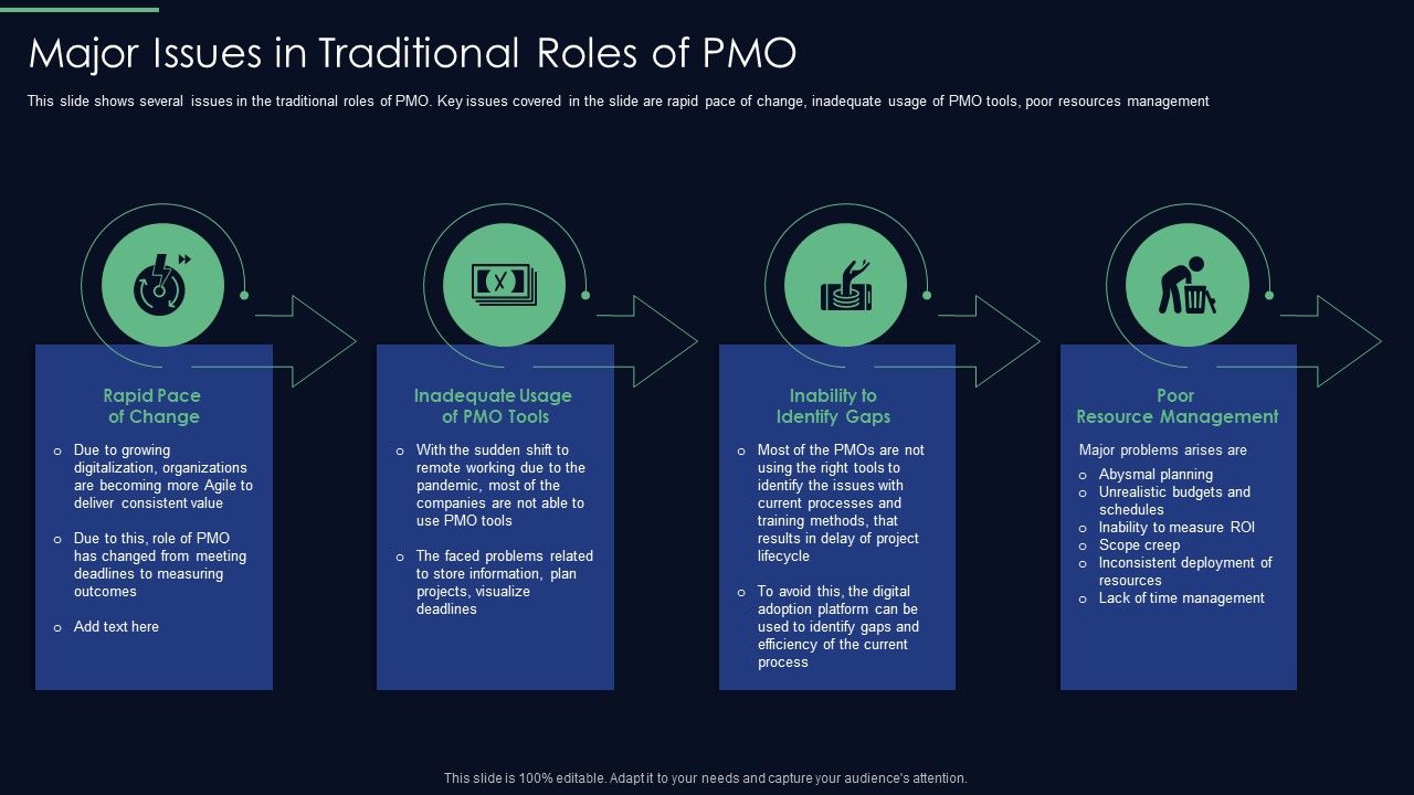 Responsibilities_Project_Management_Office_Implementing_Digitalization_Plan_Major_Issues_In_Traditional_Formats_PDF_Slide_1.jpg