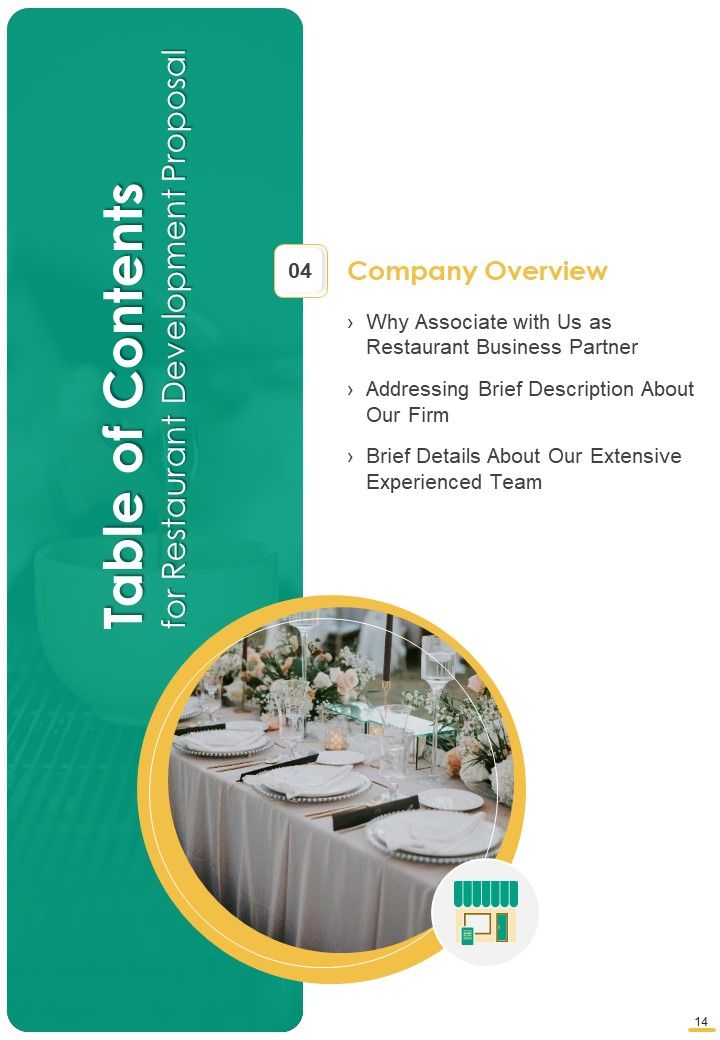 Restaurant Development Proposal Example Document Report Doc Pdf Ppt