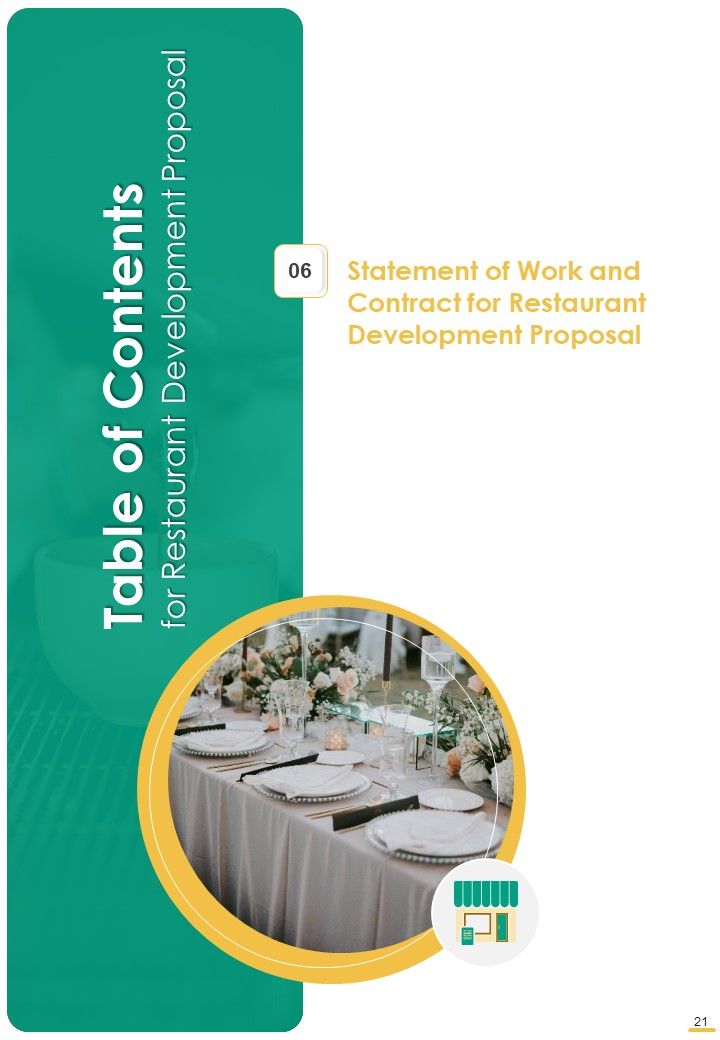 Restaurant Development Proposal Example Document Report Doc Pdf Ppt