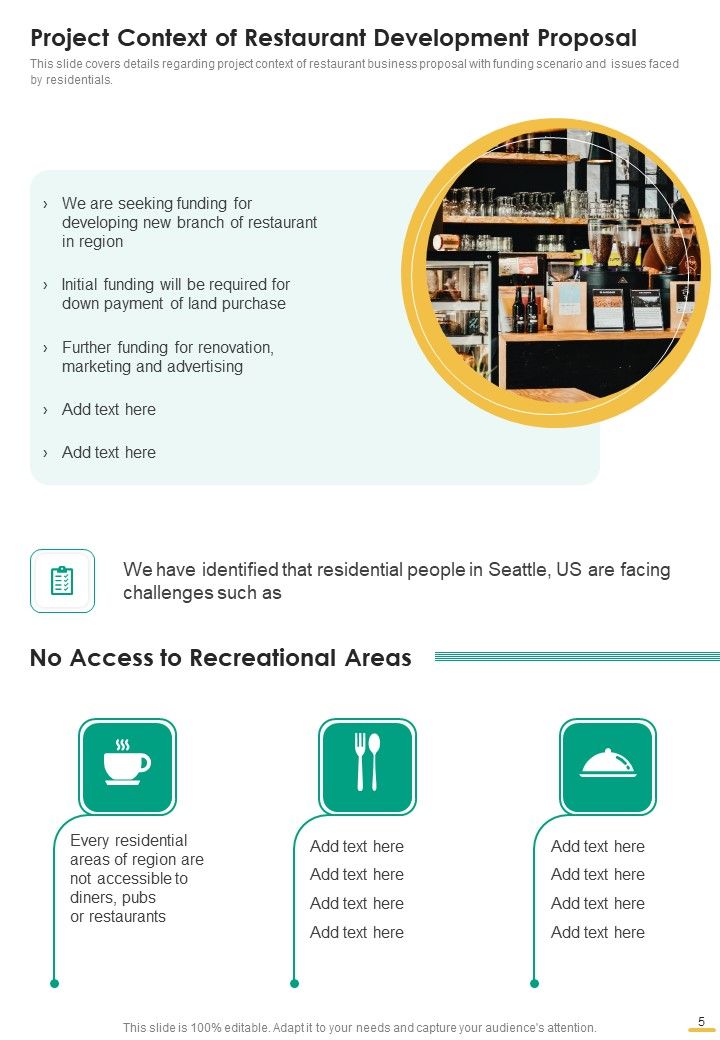 Restaurant Development Proposal Example Document Report Doc Pdf Ppt