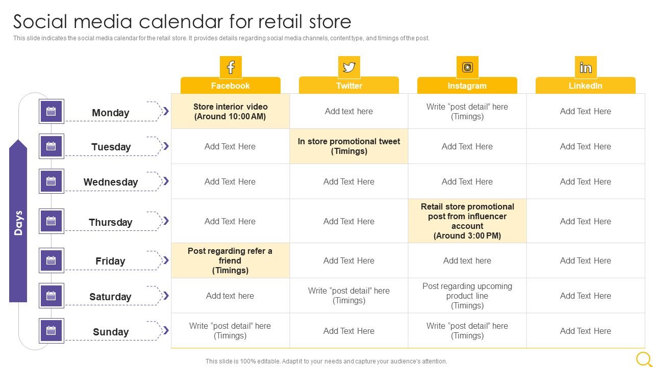 Retail_Outlet_Operational_Efficiency_Analytics_Social_Media_Calendar_For_Retail_Store_Sample_PDF_Slide_1.jpg