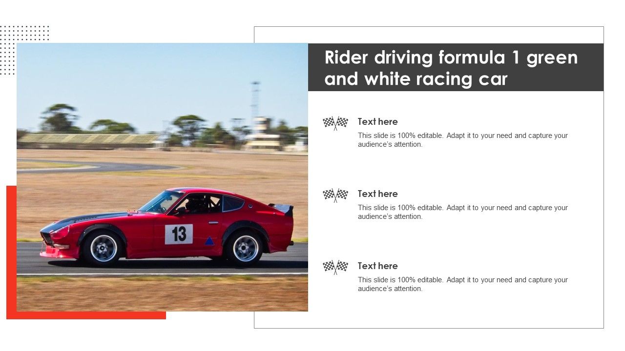 Rider_Driving_Formula_1_Green_And_White_Racing_Car_Introduction_PDF_Slide_1.jpg