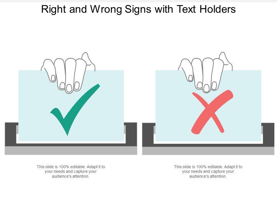 Right_And_Wrong_Signs_With_Text_Holders_Ppt_PowerPoint_Presentation_File_Background_Designs_Slide_1.jpg