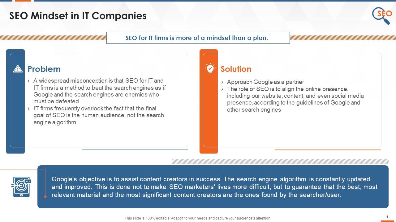Right_SEO_Mindset_To_Adopt_In_IT_Companies_Training_Ppt_Slide_1.jpg