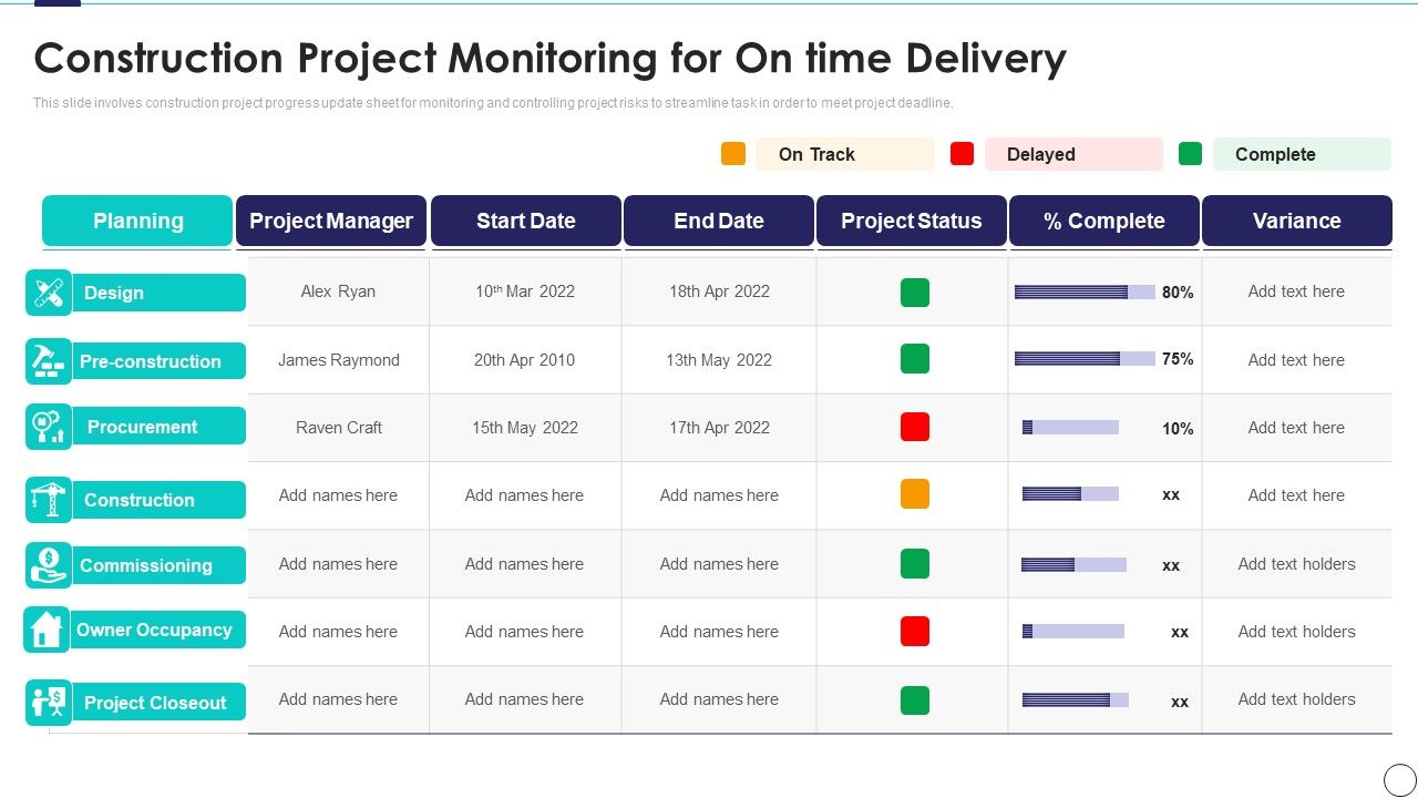 Risk_Assessment_And_Mitigation_Plan_Construction_Project_Monitoring_For_On_Time_Delivery_Ppt_Model_Format_PDF_Slide_1.jpg