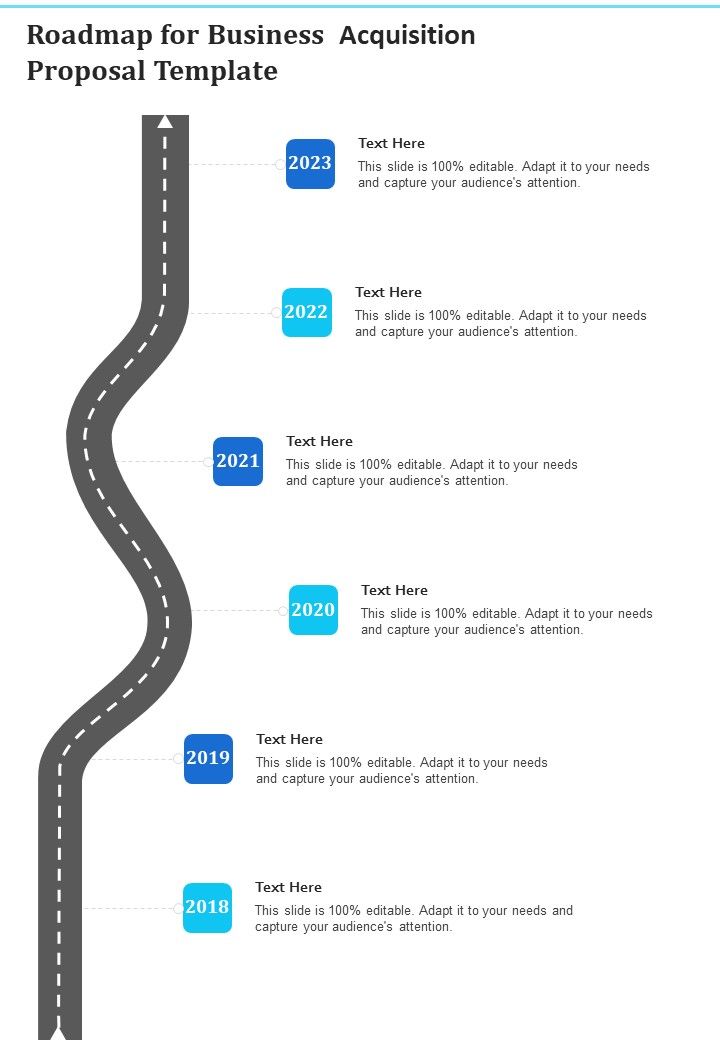 Roadmap_For_Business_Acquisition_Proposal_Template_One_Pager_Sample_Example_Document_Slide_1.jpg