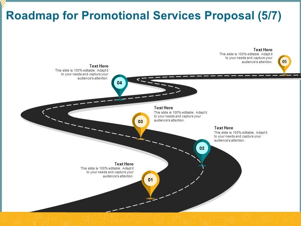 Roadmap_For_Promotional_Services_Proposal_Five_Stage_Process_Ppt_Summary_Gridlines_PDF_Slide_1.jpg