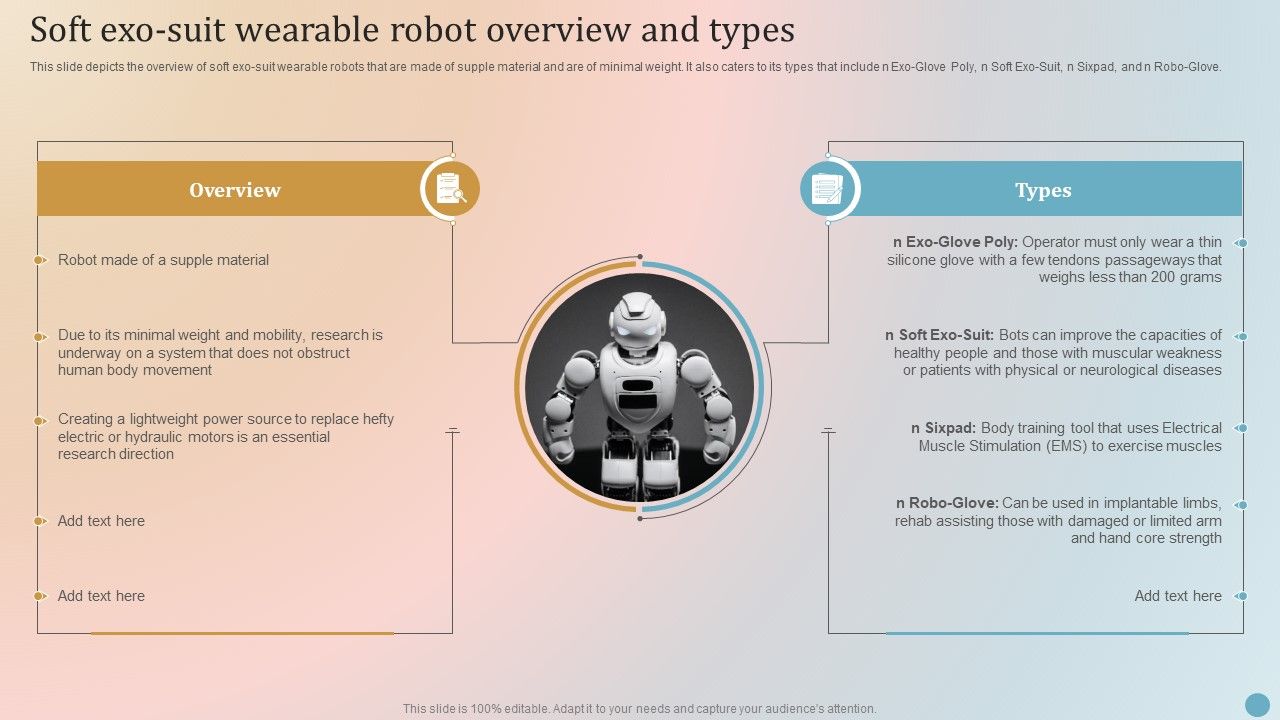 Robotic_Exoskeletons_Soft_Exo_Suit_Wearable_Robot_Overview_And_Types_Infographics_PDF_Slide_1.jpg