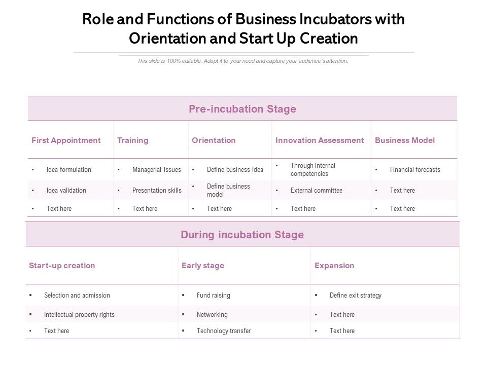 Role_And_Functions_Of_Business_Incubators_With_Orientation_And_Start_Up_Creation_Ppt_PowerPoint_Presentation_Model_Graphic_Tips_PDF_Slide_1.jpg