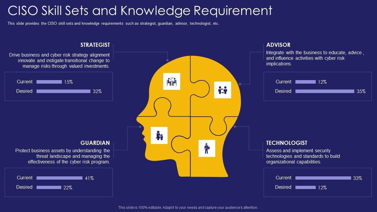 Role_IT_Team_Digital_Transformation_Ciso_Skill_Sets_And_Knowledge_Requirement_Information_PDF_Slide_1.jpg