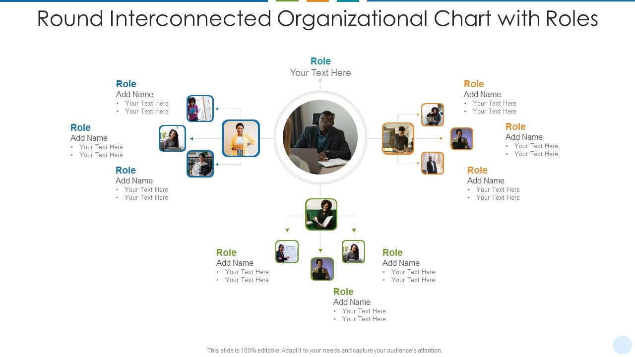Round_Interconnected_Organizational_Chart_With_Roles_Download_PDF_Slide_1.jpg