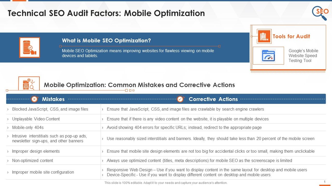 SEO_Audit_Inspection_Factor_Common_Mobile_Optimization_Training_Ppt_Slide_1.jpg