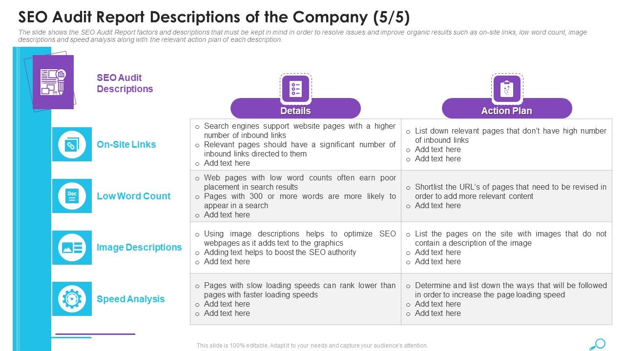 SEO_Audit_Report_Descriptions_Of_The_Company_Analysis_Ppt_Ideas_Microsoft_PDF_Slide_1.jpg