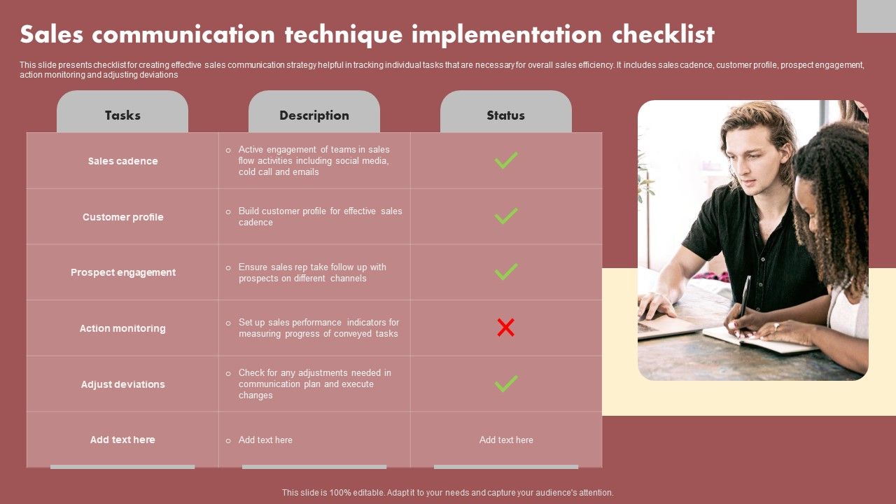 Sales_Communication_Technique_Implementation_Checklist_Infographics_PDF_Slide_1.jpg