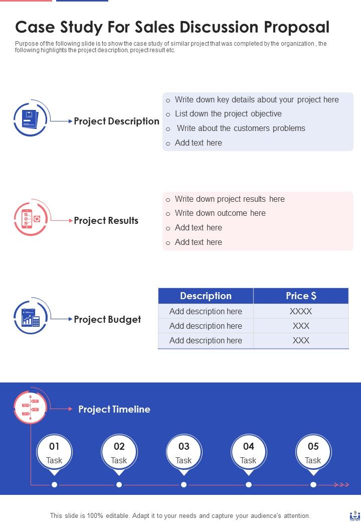 Sales Discussion Proposal Example Document Report Doc Pdf Ppt