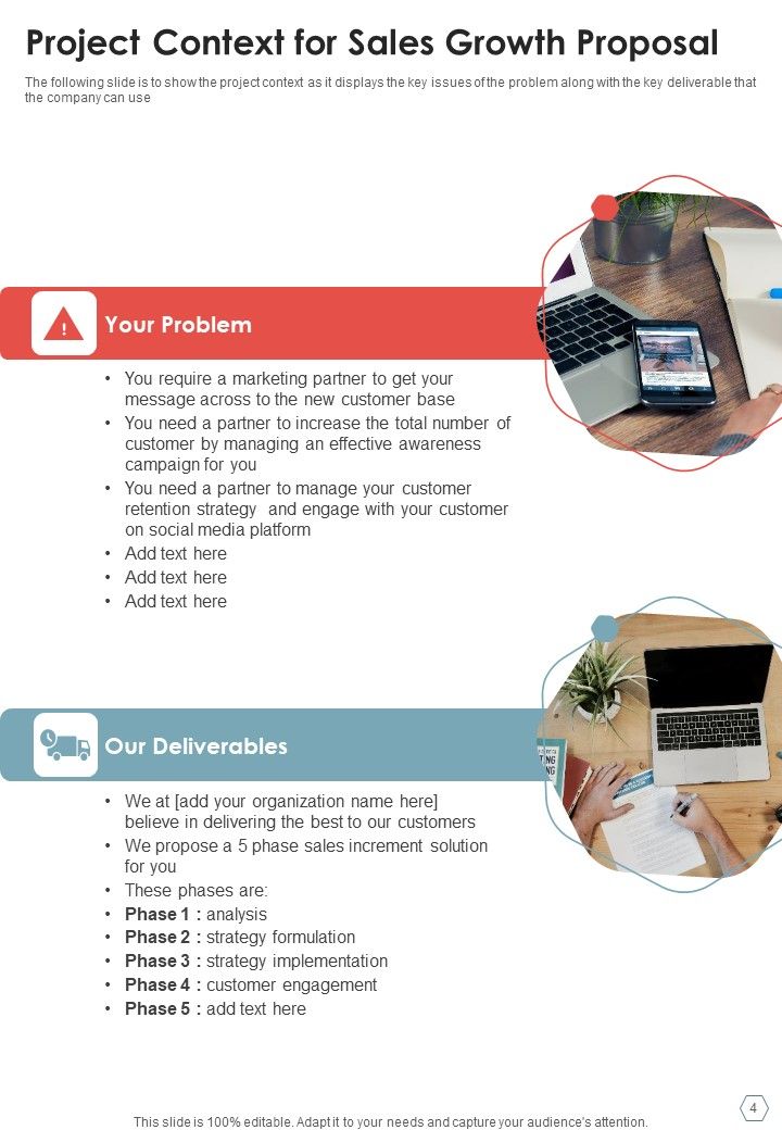 Sales Growth Proposal Example Document Report Doc Pdf Ppt