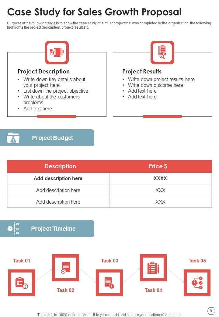 Sales Growth Proposal Example Document Report Doc Pdf Ppt