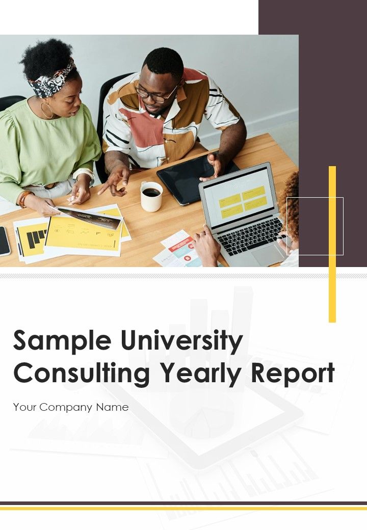Sample University Consulting Yearly Report One Pager Documents Slide01