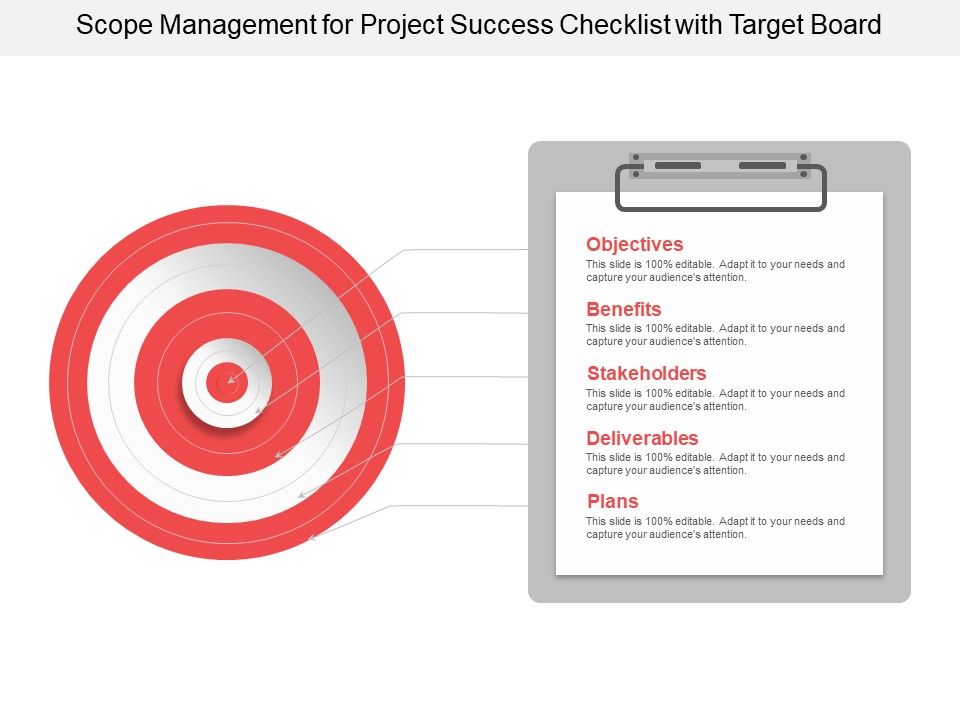 Scope_Management_For_Project_Success_Checklist_With_Target_Board_Ppt_PowerPoint_Presentation_Slides_Outfit_Slide_1.jpg