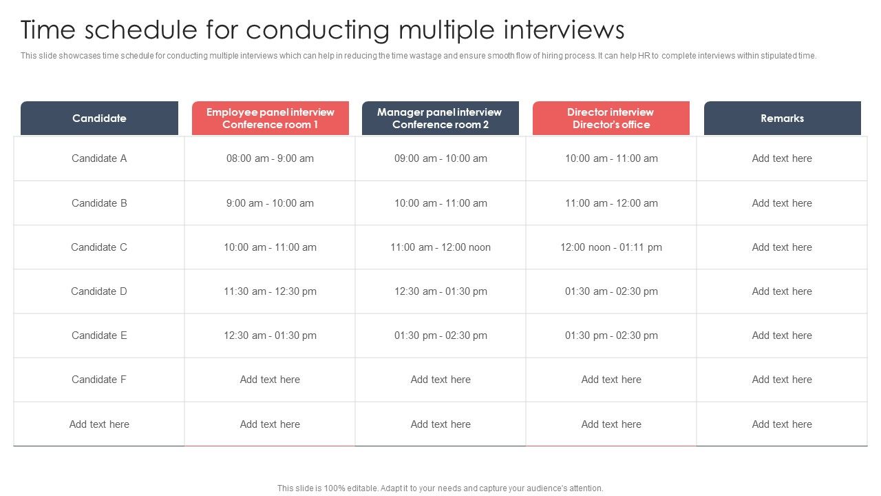 Screening_And_Staffing_Time_Schedule_For_Conducting_Multiple_Interviews_Guidelines_PDF_Slide_1.jpg