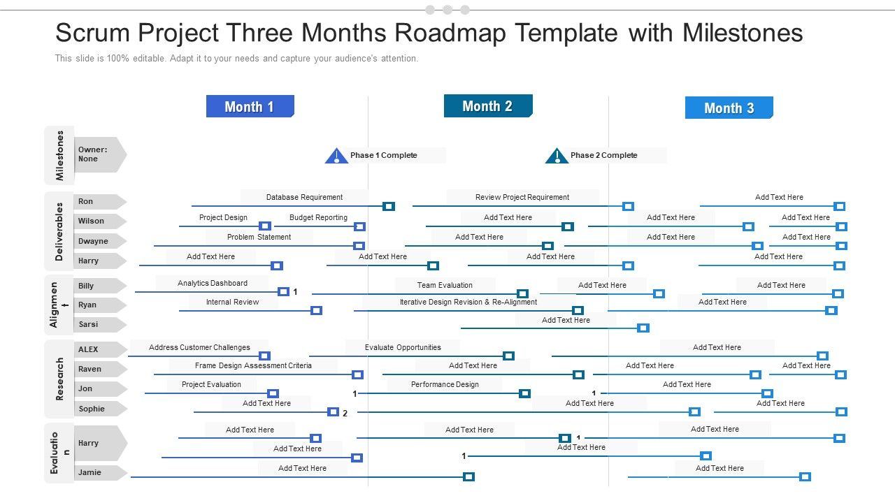 Scrum_Project_Three_Months_Roadmap_Template_With_Milestones_Pictures_Slide_1.jpg