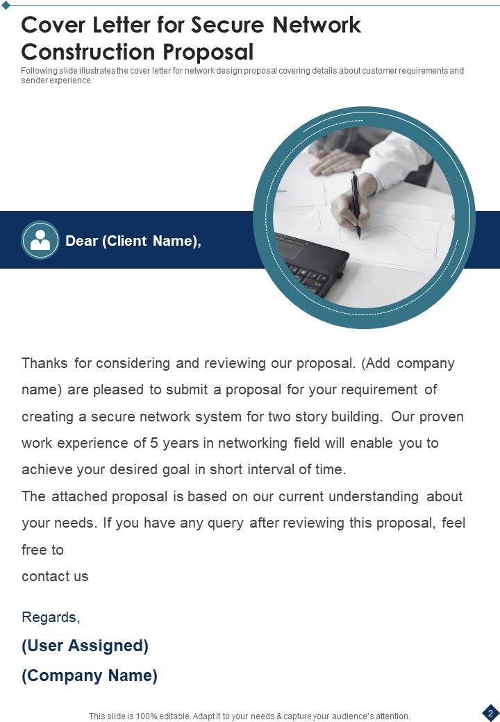 Secure Network Construction Proposal Example Document Report Doc Pdf Ppt