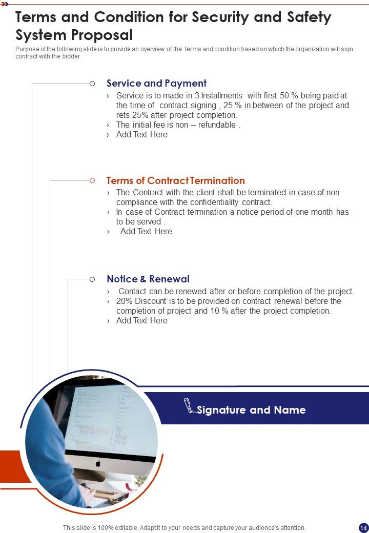 Security And Safety System Proposal Example Document Report Doc Pdf Ppt