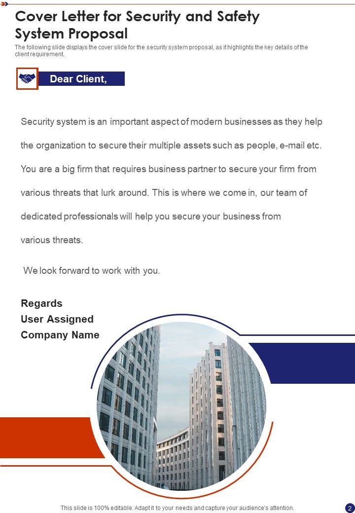 Security And Safety System Proposal Example Document Report Doc Pdf Ppt