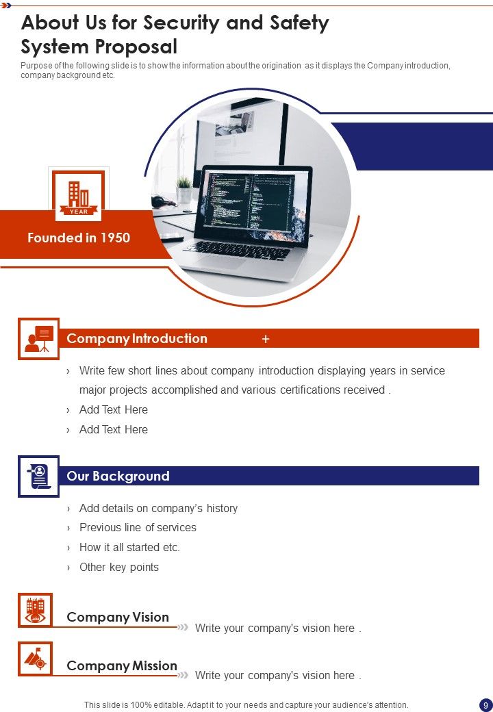 Security And Safety System Proposal Example Document Report Doc Pdf Ppt