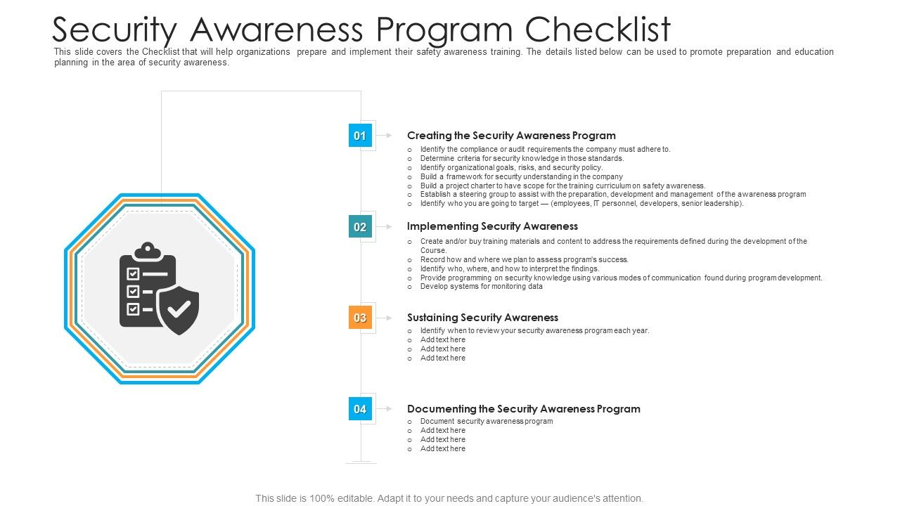Security_Awareness_Program_Checklist_Hacking_Prevention_Awareness_Training_For_IT_Security_Background_PDF_Slide_1.jpg