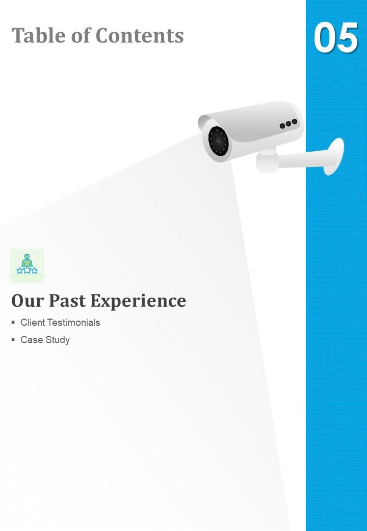 Security Camera Services Proposal Template Example Document Report Doc Pdf Ppt