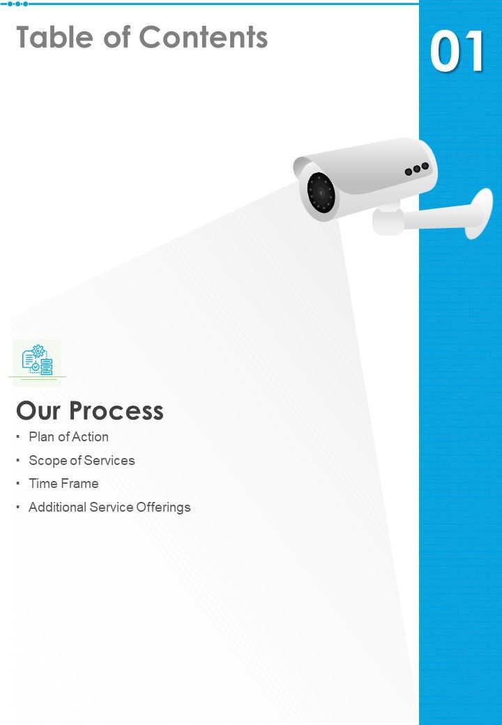 Security_Camera_Services_Proposal_Template_Table_Of_Contents_One_Pager_Sample_Example_Document_Slide_1.jpg