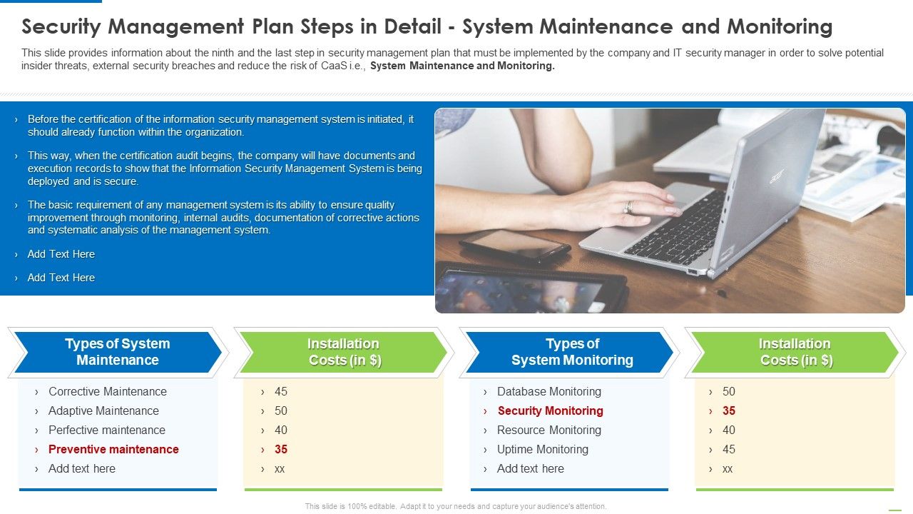Security_Management_Plan_Steps_In_Detail_System_Maintenance_And_Monitoring_Summary_PDF_Slide_1.jpg