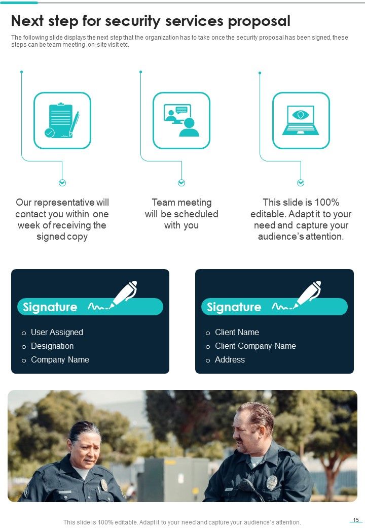 Security Services Proposal Example Document Report Doc Pdf Ppt