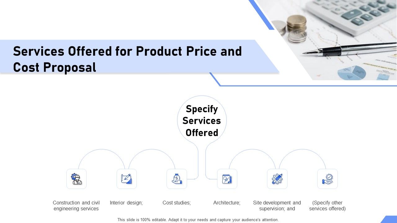 Services_Offered_For_Product_Price_And_Cost_Proposal_Ppt_Layouts_Graphics_Design_PDF_Slide_1.jpg