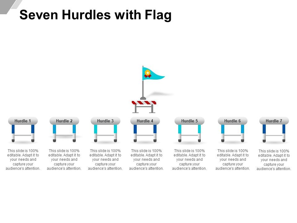 Seven_Hurdles_With_Flag_Ppt_PowerPoint_Presentation_Visual_Aids_Backgrounds_Slide_1.jpg