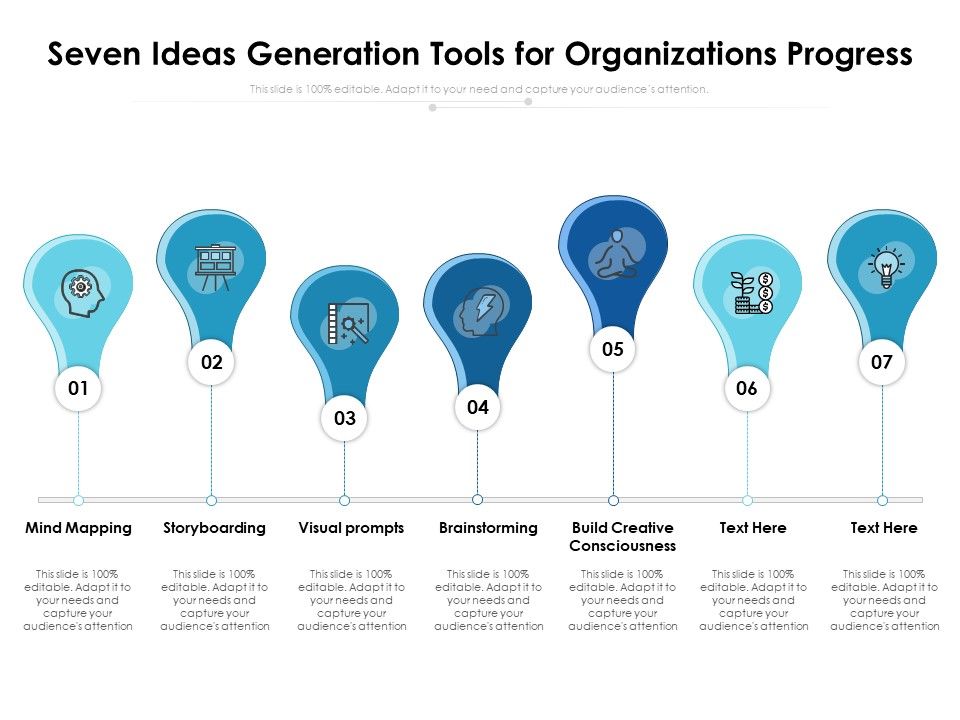 Seven_Ideas_Generation_Tools_For_Organizations_Progress_Ppt_PowerPoint_Presentation_Model_Graphics_Design_PDF_Slide_1.jpg