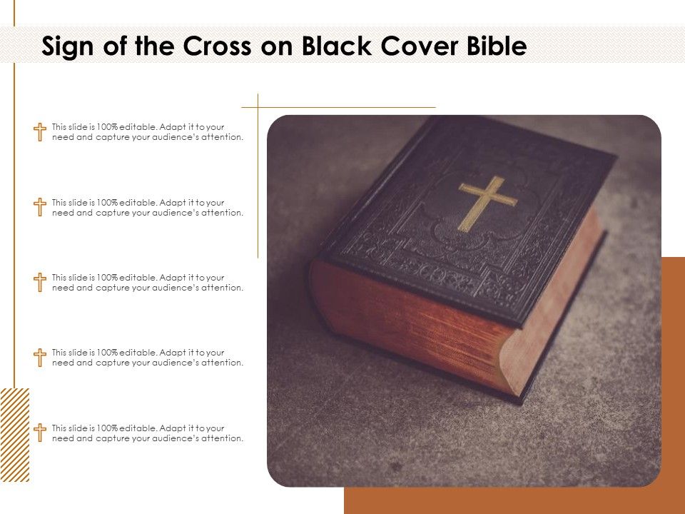Sign_Of_The_Cross_On_Black_Cover_Bible_Ppt_PowerPoint_Presentation_File_Show_PDF_Slide_1.jpg