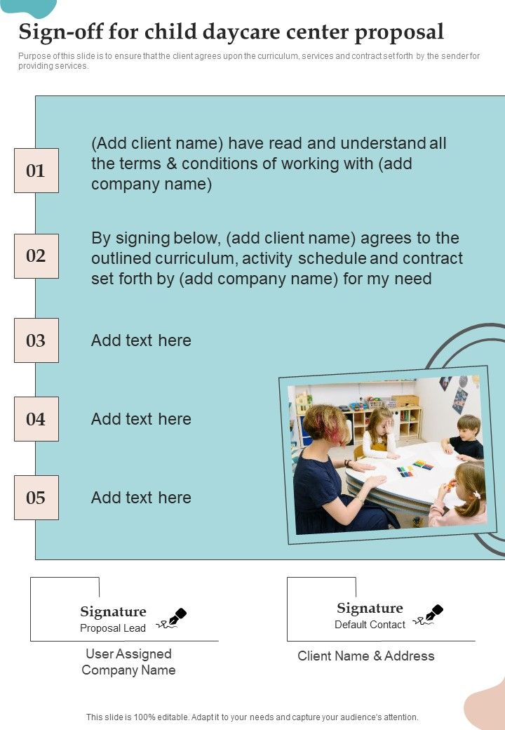 Sign_Off_For_Child_Daycare_Center_Proposal_One_Pager_Sample_Example_Document_Slide_1.jpg